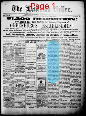 Page thumbnail for Lewiston Teller