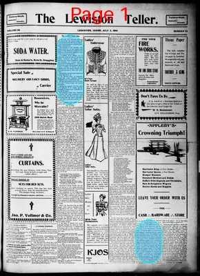 Page thumbnail for Lewiston Teller