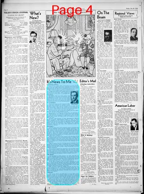 Page thumbnail for Toledo Union Journal