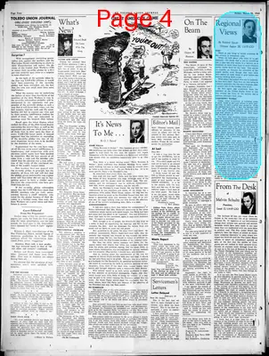 Page thumbnail for Toledo Union Journal