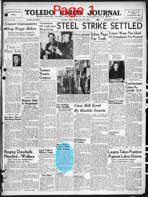 Page thumbnail for Toledo Union Journal