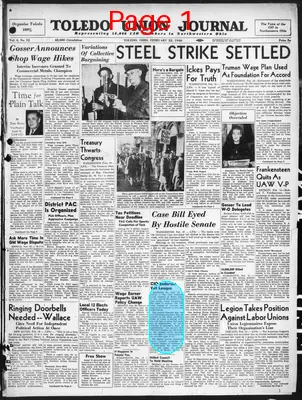 Page thumbnail for Toledo Union Journal