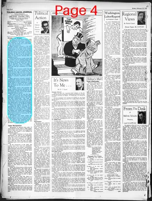 Page thumbnail for Toledo Union Journal
