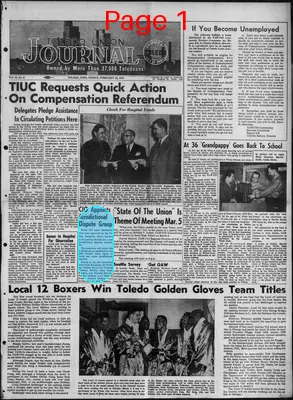 Page thumbnail for Toledo Union Journal