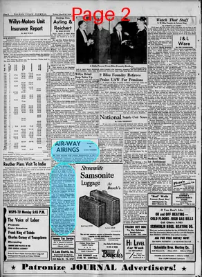 Page thumbnail for Toledo Union Journal
