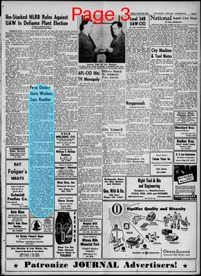 Page thumbnail for Toledo Union Journal