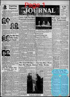 Page thumbnail for Toledo Union Journal