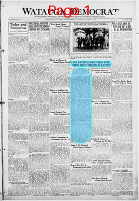 Page thumbnail for Watauga Democrat