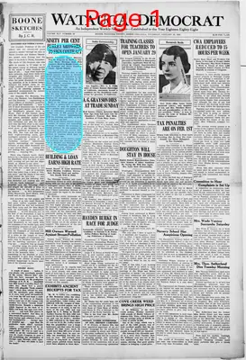 Page thumbnail for Watauga Democrat