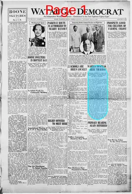 Page thumbnail for Watauga Democrat