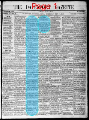 Page thumbnail for The Davenport Gazette