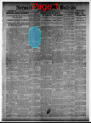 Page thumbnail for Norwich Bulletin