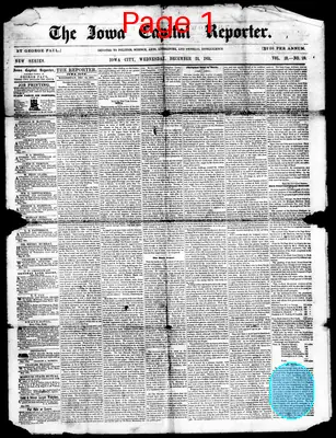 Page thumbnail for Iowa Capitol Reporter