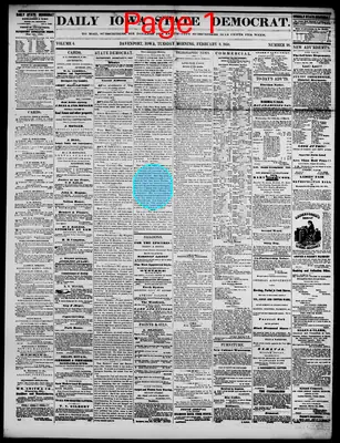 Page thumbnail for Daily Iowa State Democrat