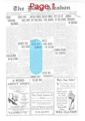 Page thumbnail for The Daily Alaskan