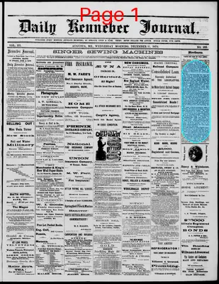 Page thumbnail for Daily Kennebec Journal