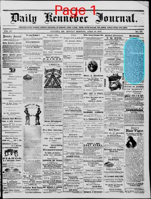 Page thumbnail for Daily Kennebec Journal