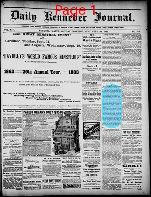 Page thumbnail for Daily Kennebec Journal