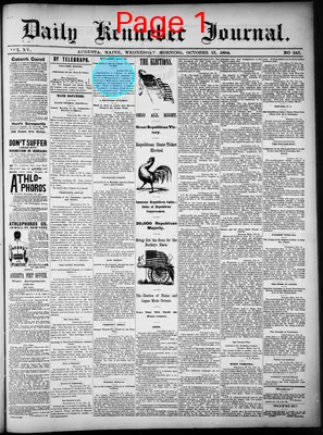 Page thumbnail for Daily Kennebec Journal