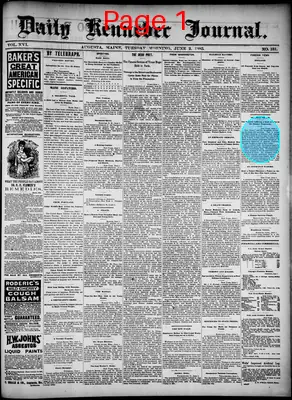Page thumbnail for Daily Kennebec Journal