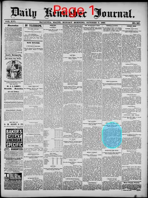 Page thumbnail for Daily Kennebec Journal