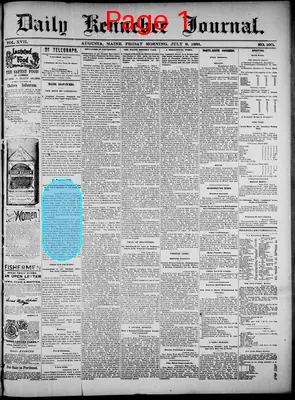 Page thumbnail for Daily Kennebec Journal