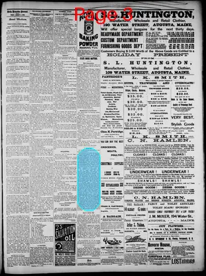 Page thumbnail for Daily Kennebec Journal