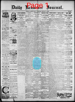 Page thumbnail for Daily Kennebec Journal