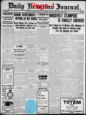 Page thumbnail for Daily Kennebec Journal
