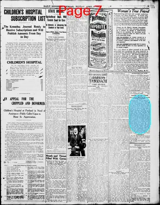 Page thumbnail for Daily Kennebec Journal