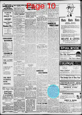Page thumbnail for Daily Kennebec Journal