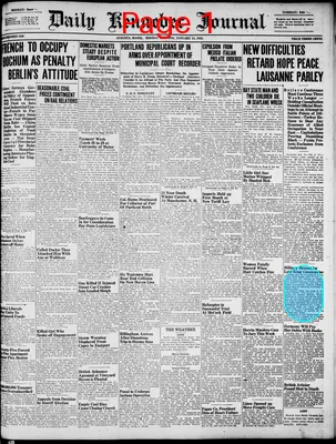 Page thumbnail for Daily Kennebec Journal