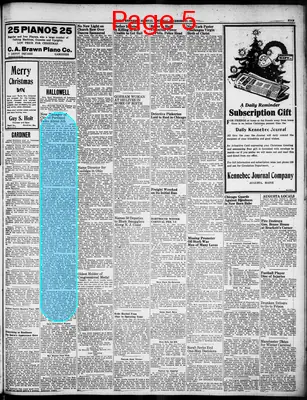 Page thumbnail for Daily Kennebec Journal