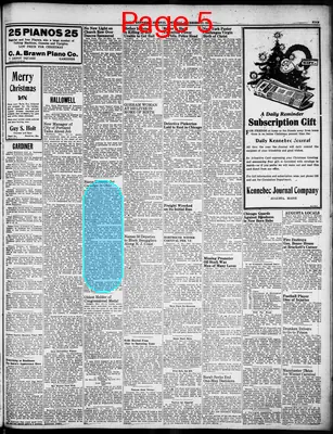 Page thumbnail for Daily Kennebec Journal