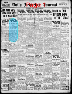 Page thumbnail for Daily Kennebec Journal