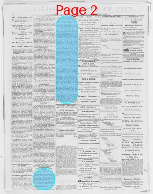 Page thumbnail for The Evansville Journal
