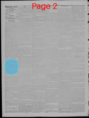 Page thumbnail for Indiana State Sentinel
