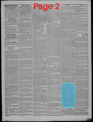 Page thumbnail for Indiana State Sentinel