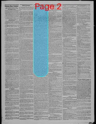 Page thumbnail for Indiana State Sentinel