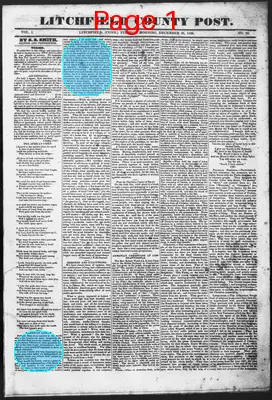 Page thumbnail for The Litchfield County Post