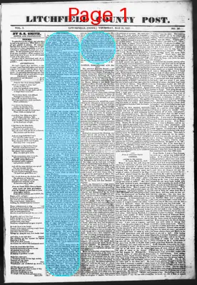 Page thumbnail for The Litchfield County Post
