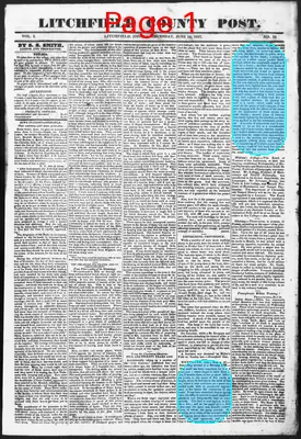 Page thumbnail for The Litchfield County Post