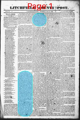 Page thumbnail for The Litchfield County Post
