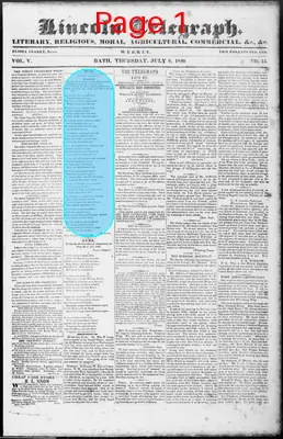 Page thumbnail for Lincoln Telegraph