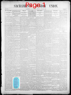 Page thumbnail for Sacramento Daily Record Union