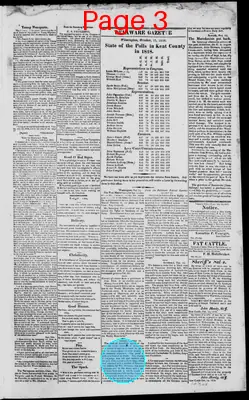 Page thumbnail for Delaware Gazette And Peninsula Advertiser