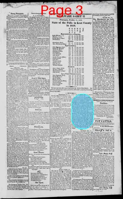 Page thumbnail for Delaware Gazette And Peninsula Advertiser