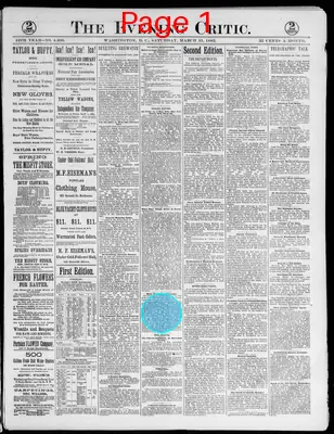 Page thumbnail for The Evening Critic