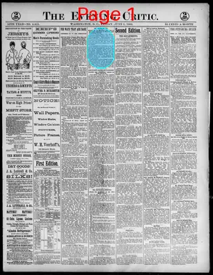 Page thumbnail for The Evening Critic