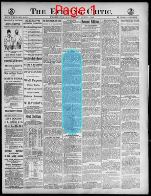 Page thumbnail for The Evening Critic